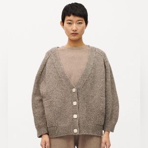 Babaa no51 cardigan Dark Mist Excellent Condition Worn couple times never washed